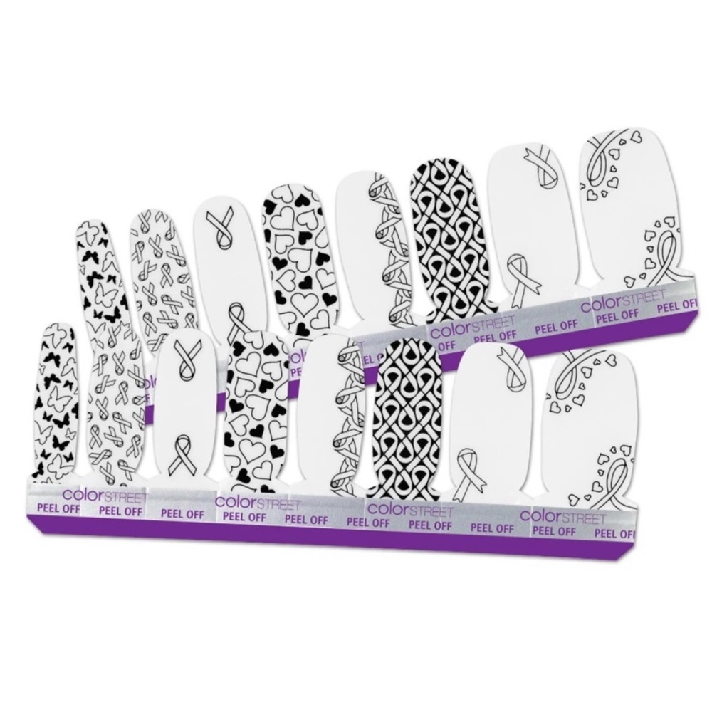 *Retired* Color Street: For the Cause | Awareness Ribbons Layering Clear Overlay - Picture 10 of 10